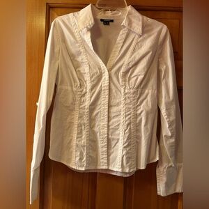 XOXO White button down blouse